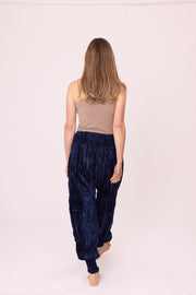 Arabia Pants Crushed Velvet in Size S/M (10 To 12)