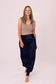 Arabia Pants Crushed Velvet in Size S/M (10 To 12)