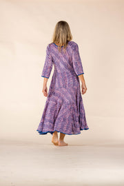 New Ruby Sun Dress Hand Block Printed Pure Cotton SS2025