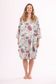 New Roshan Dress Hand Block Printed in Pure Cotton SS24