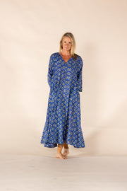 New Rani Panel Dress Hand Block Printed  in Pure Cotton SS2025