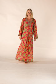 New Jugnu Kaftan Hand Block Printed In Pure Cotton SS2025 Only Size M-12