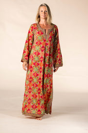 New Jugnu Kaftan Hand Block Printed In Pure Cotton SS2025 Only Size M-12