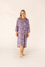 New Millie Dress Hand Block Printed In Pure Cotton - SS2025 Only Size M Left!