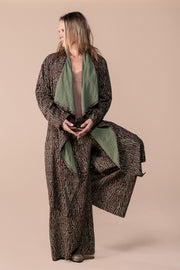 Nellore Jacket Hand Dyed Shibori in Cotton Jersey - Only S/M