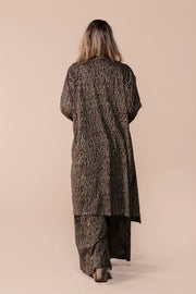 New Nellore Jacket Hand Dyed Shibori in Cotton Jersey - AW 2023
