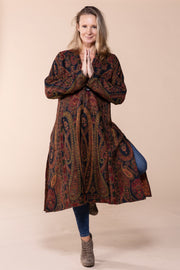 New Nargis Jacket in Pure Jacquard Woven Wool-  AW2023