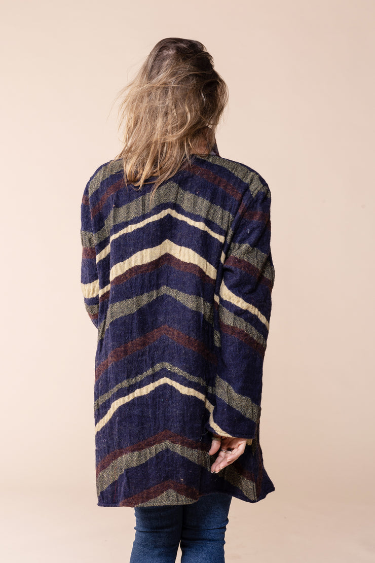 Thar Reversible Jacket in Pure Wool -