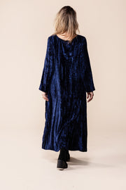 New Topaz Dress in Crushed Velvet  - AW 2023 Last One Size S/M 10-14 Left!