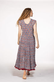 Amber Dress Hand Block Printed Pure Cotton SS24
