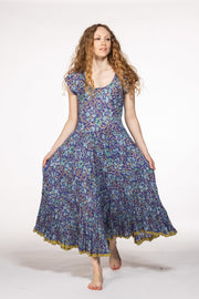 Amber Dress Hand Block Printed Pure Cotton SS24