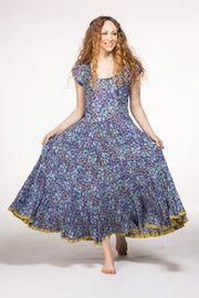 Amber Dress Hand Block Printed Pure Cotton SS24