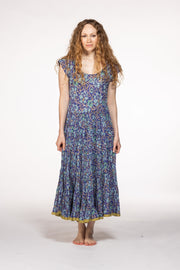 Amber Dress Hand Block Printed Pure Cotton SS24