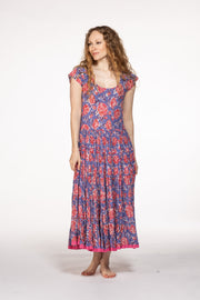 Amber Dress Hand Block Printed Pure Cotton SS24