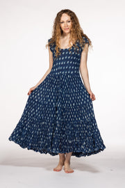 Amber Dress Hand Block Printed Pure Cotton SS24