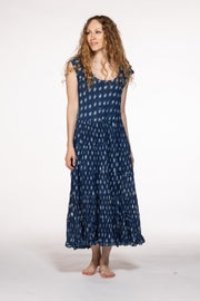 Amber Dress Hand Block Printed Pure Cotton SS24