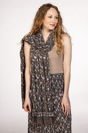 New Pure Chiffon Hand Block Printed Scarves SS24