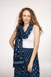 New Pure Chiffon Hand Block Printed Scarves SS24