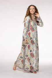 New Jugnu Kaftan Hand Block Printed In Pure Cotton SS24