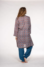 New Classic Kurta Hand Block Printed Pure Cotton SS24 Only Size M