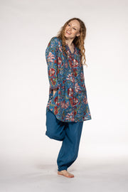New Shimla Tunic Hand Block Printed in Pure Cotton SS2024