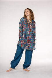 New Shimla Tunic Hand Block Printed in Pure Cotton SS2024