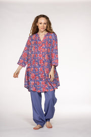 New Shimla Tunic Hand Block Printed in Pure Cotton SS2024