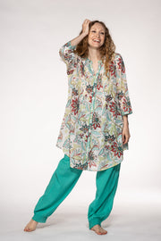 New Shimla Tunic Hand Block Printed in Pure Cotton SS2024