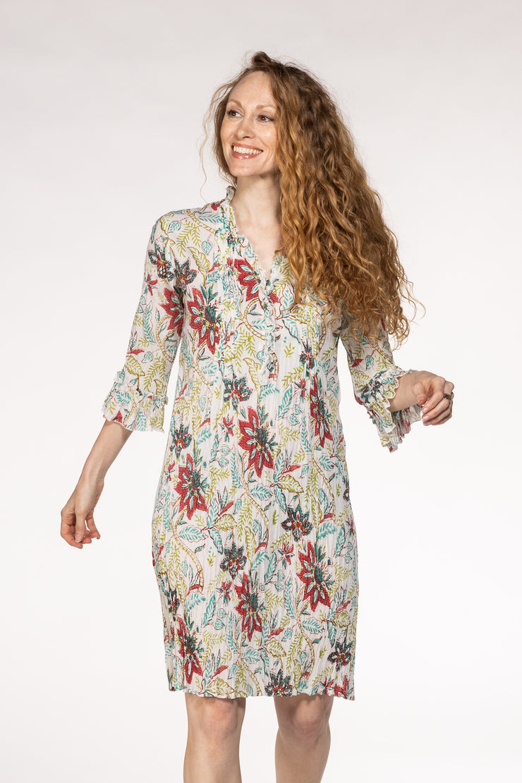 Mughal Tunic Hand Block In Pure Cotton! Only Size M (10/12)