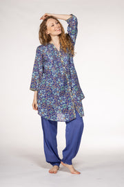 New Shimla Tunic Hand Block Printed in Pure Cotton SS2024