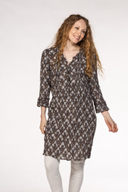 New Mughal Tunic Hand Block In Pure Cotton! Only Size M (10/12)