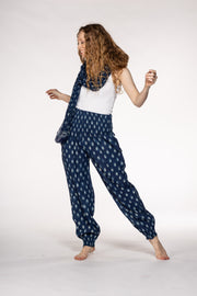 New Sahara Pants Hand-Block Printed in Pure Cotton SS24-Only Size S/M