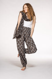 Sahara Pants Hand-Block Printed in Pure Cotton SS24-Only Size S/M