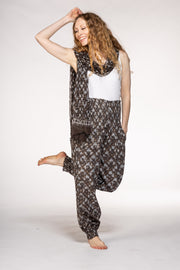 New Sahara Pants Hand-Block Printed in Pure Cotton SS24-Only Size S/M