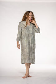 New Millie Dress Hand Block Printed In Pure Cotton SS24