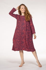 New Farah Dress Hand Block Printed Jersey  - SS24 Only S/M(10 To 12)