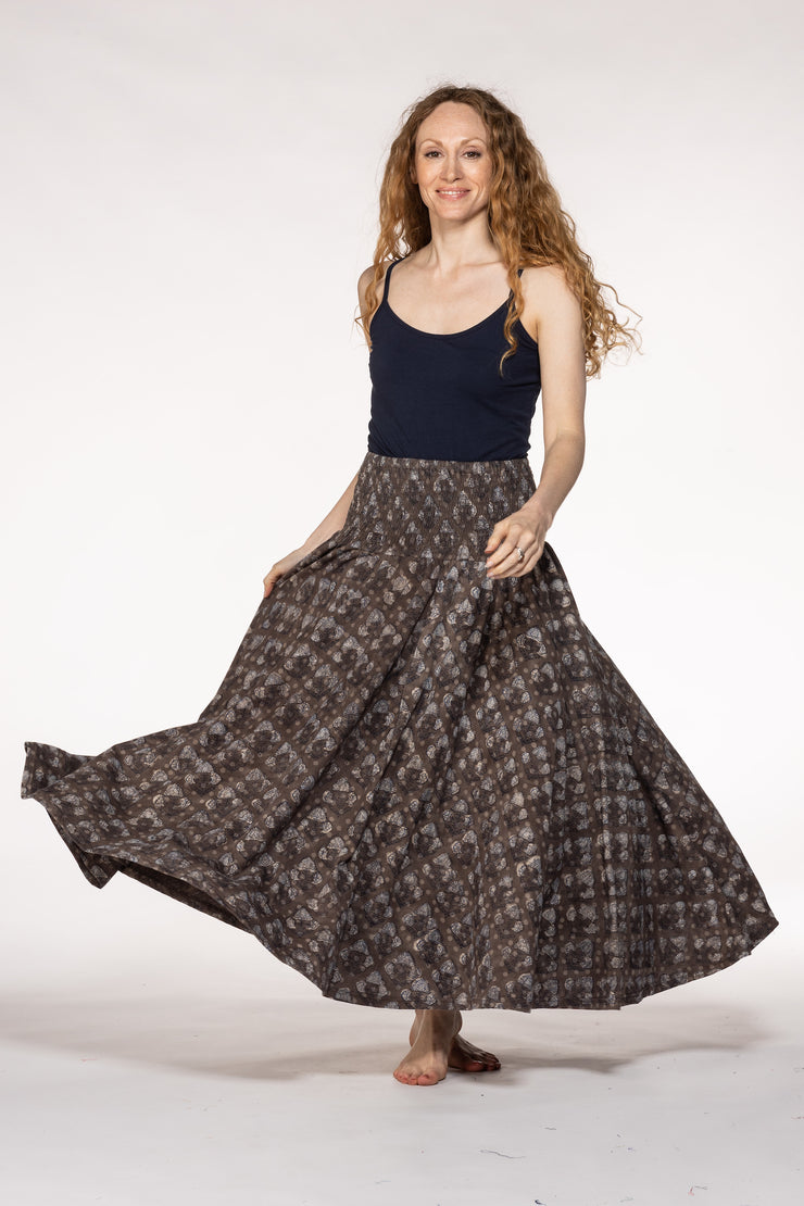 New Asman Skirts Hand Block Printed Bamboo- SS24