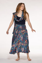 Asman Skirts Hand Block Printed Bamboo- SS2024