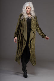 Nellore Jacket in Crushed Velvet - AW2022
