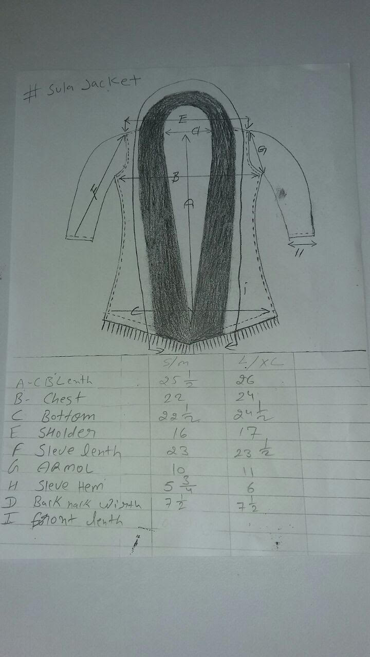 Sula Shawl Jacket in Pure Jacquard Wool