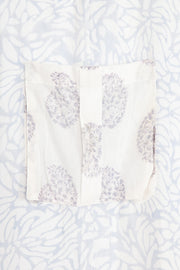 Leila Dress Hand Block Printed in Pure Cotton Last 1 in Size L-14