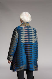 Sula Shawl Jacket in Pure Merino Wool  - Only  1 M/L Left!