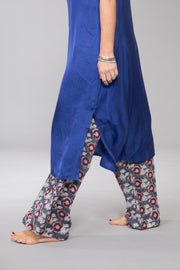 Classic Pants Hand Block Printed Pure Cotton