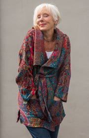 Bela Wrap Jacket in Merino Wool £185 - Now £79! Last 1 Left in Size M
