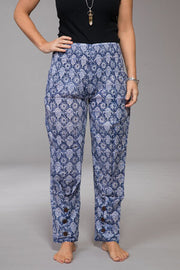 Malabar Pants Hand Block Printed Pure Cotton