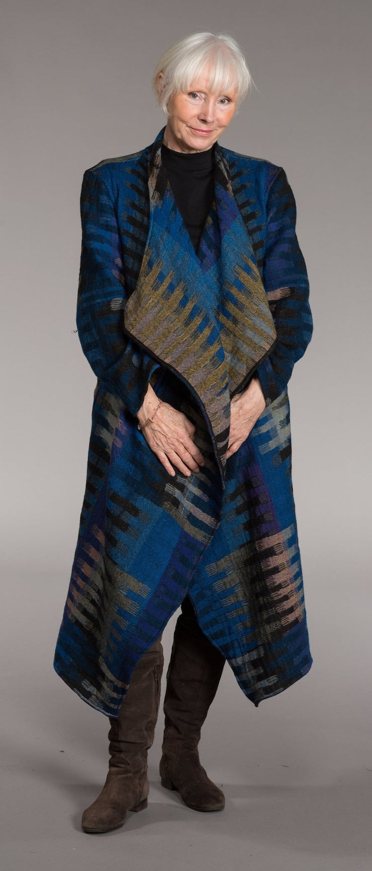 Nellore Jacket in Pure Jacquard Woven Wool AW 2022