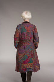 Nargis Jacket in Pure Jacquard Woven Wool- Last one left in Size L/XL