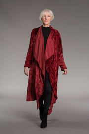 Nellore Jacket in Crushed Velvet - AW2022