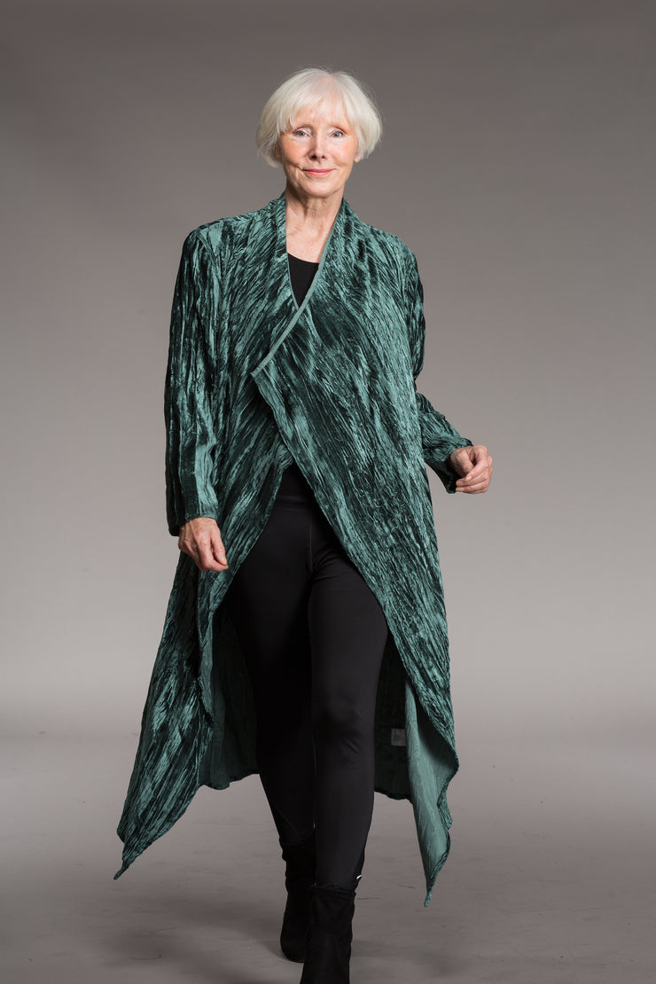 Nellore Jacket in Crushed Velvet - AW2022