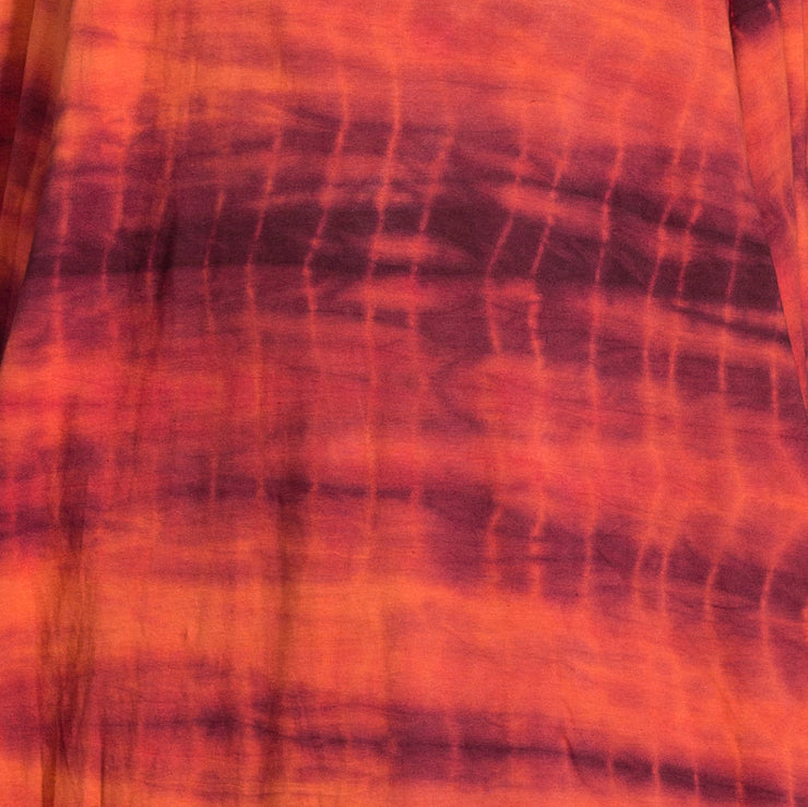 Dewani Dress Flame Shibori Hand Tie-Dyed Cotton Jersey